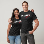 T-shirt Vêtements de loisirs graphiques approuvés Quéefer (Unisexe)