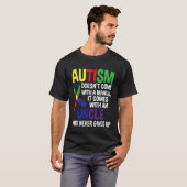T-shirt Vêtements de l'oncle de l'autisme - Conception d'o (Devant entier)
