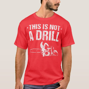 T-shirt Vêtements de menuiserie Hommes penter Tronçonneuse