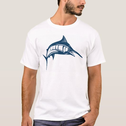 T-shirt Vêtements de motif d'espadons (Devant)
