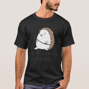 T-shirt Vêtements de motivation de hérisson mignon pour an