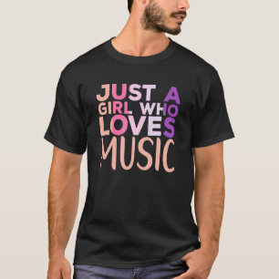 T-shirt Vêtements de musique pour musiciens Citation de ch