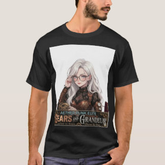 T-shirt Vêtements de rue pour filles Anime Steampunk - Aet