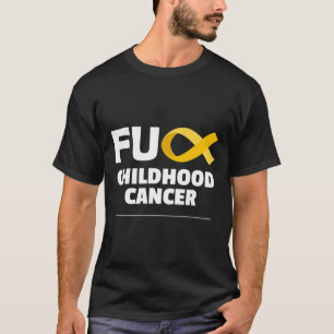 T-shirt Vêtements de sensibilisation au cancer chez l'enfa