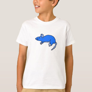 T-shirt Vêtements de souris bleu