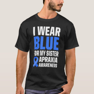 T-shirt Vêtements de survivant Apraxie Sensibilisation Gue