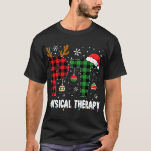 T-shirt Vêtements de thérapie physique de Noël Unisexe