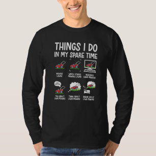 T-shirt Vêtements De Tours De Pelouse Pour Paysagistes Gar