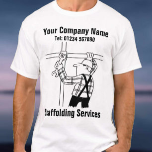 T-shirt Vêtements de travail de l'entreprise de services d