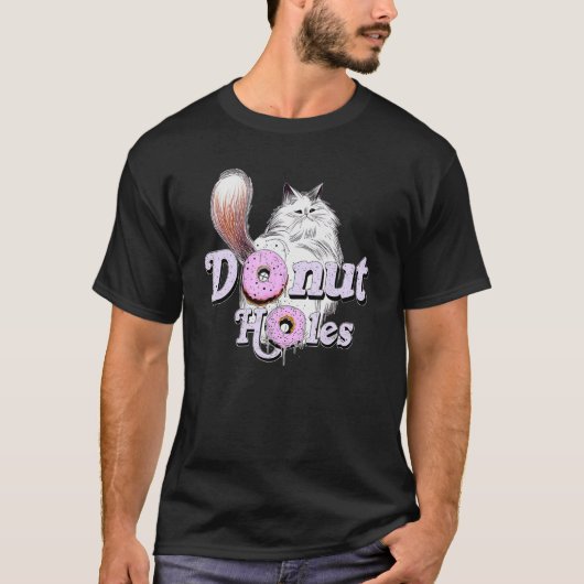 T-shirt Vêtements de trous de donut (Devant)