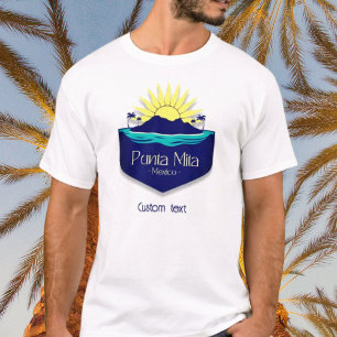 T-shirt Vêtements de vacances à Punta Mita Mexico