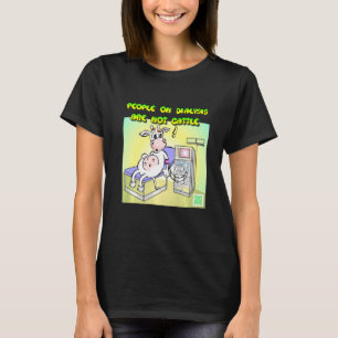 T-shirt Vêtements de vache à dialyse