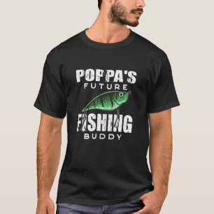 T-shirt Vêtements des petits-enfants futur ami de pêche de