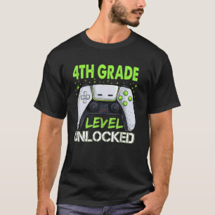 T-shirt Vêtements déverrouillés De 4E Année, Retour À L'Éc