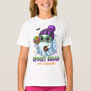 T-shirt Vêtements d'Halloween fantômes mignons et hantés
