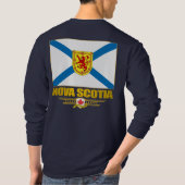 T-shirt Vêtements drapeau de la Nouvelle-Écosse (Dos)