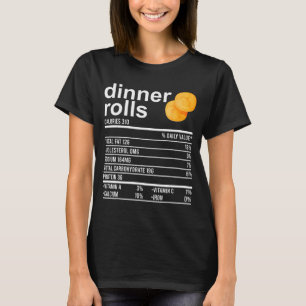 T-shirt Vêtements drôles de faits nutritionnels de petits