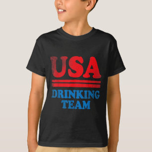 T-shirt Vêtements drôles de jour de l'indépendance Équipe