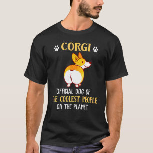 T-shirt Vêtements du chien des gens les plus cool pour cor