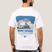 T-shirt Vêtements du Mont Everest (Dos)