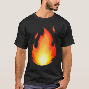 T-shirt Vêtements Feu Chaud Éclairage Affiche Chaleur De B