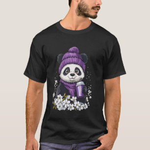 T-shirt Vêtements Filles Panda Ours Café Garçons Décoratio