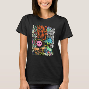 T-shirt Vêtements Flamboyants Crânes de Bong Serpent Illus
