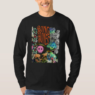 T-shirt Vêtements Flamboyants Crânes de Bong Serpent Illus