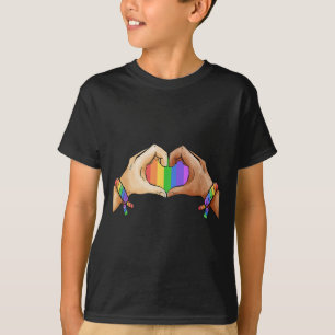 T-shirt Vêtements gay pride LGBT Arc-en-ciel Mois de la f
