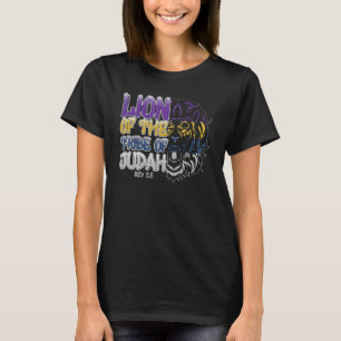 T-shirt Vêtements Hébreux Israélites Pour Femmes Lion Trib