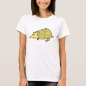 T-shirt Vêtements Hérisson Jaune (Devant)
