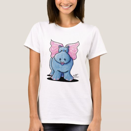 T-shirt Vêtements hippo ailés (Devant)