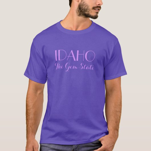 T-shirt vêtements IDAHO (Devant)
