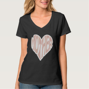 T-shirt Vêtements imprimés lettre maman vie maman femmes c