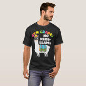 T-shirt Vêtements Llama de 4e année sans Prob-Llama (Devant entier)