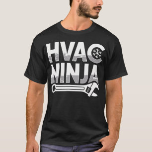 T-shirt Vêtements Ninja CVC Maître Professionnel Climatisa