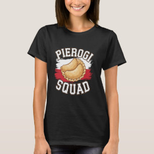T-shirt Vêtements Pierogi Squad pour la nourriture polonai