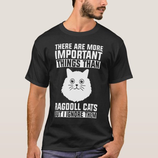 T-shirt Vêtements pour chat Ragdoll   Conception de propri (Devant)