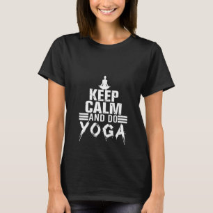 T-shirt Vêtements pour femme amatrice de yoga Gardez votre