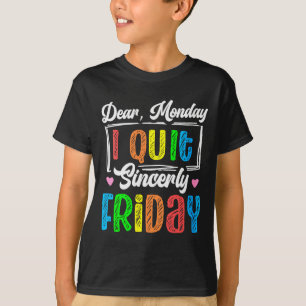 T-shirt Vêtements pour femmes Joyeux vendredi Ven Yay Ense
