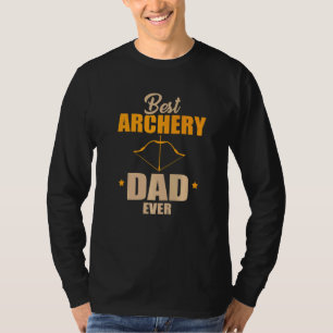 T-shirt Vêtements pour hommes disant Papa d'Archery le mei