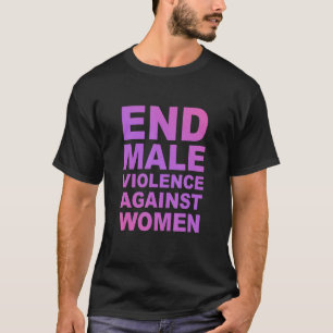 T-shirt Vêtements pour mettre fin à la violence masculine