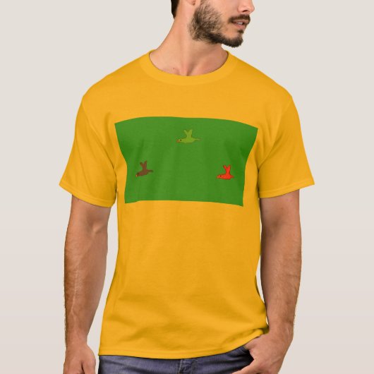 T-shirt Vêtements pour oiseaux (Devant)
