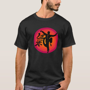 T-shirt vêtements Qi Gong pour exercices de Tai Chi avec C