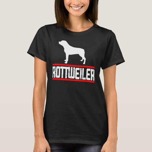 T-shirt Vêtements Rottweiler (Devant)