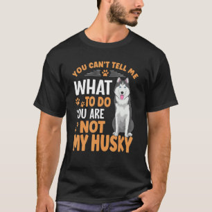 T-shirt Vêtements Sibériens Husky Chig Pour Propriétaire H