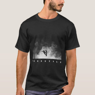 T-shirt Vêtements Snowboard Pour Snowboarders Uni-adultes