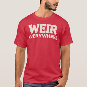 T-shirt Vêtements Weir Partout Conception Inspirée de Bob