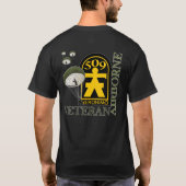 T-shirt Vétéran aéroporté - 509th PIR (Dos)