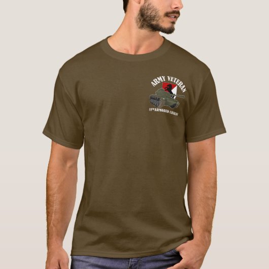 T-shirt Vétéran d'armée - M-48 (Devant)